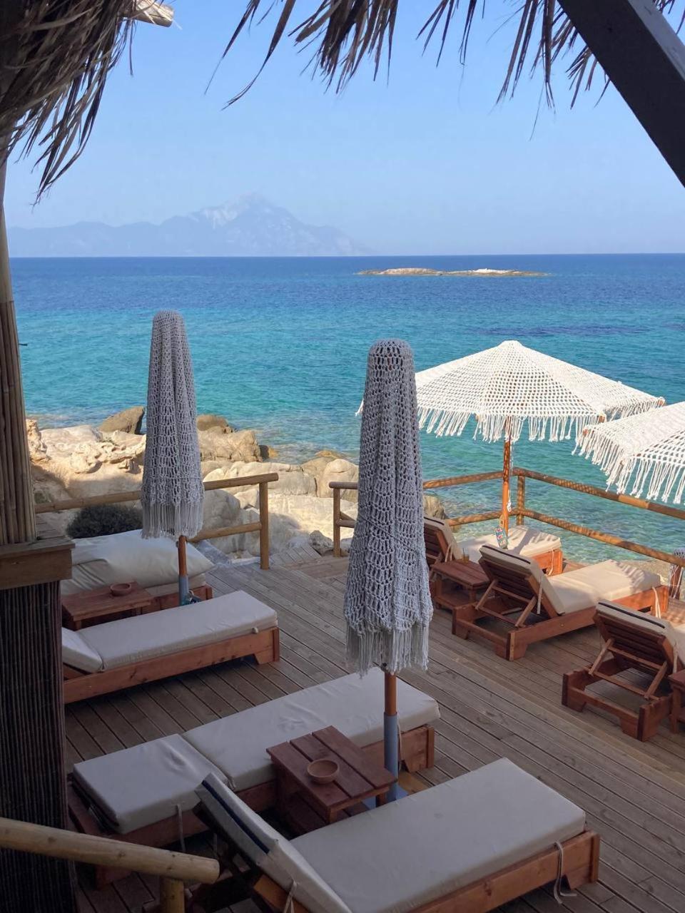 Villa Ulyana Kriaritsi - Athos Sea View & Spa Exterior photo